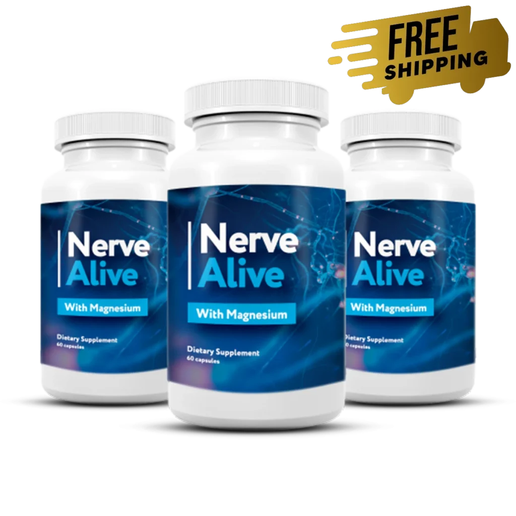 Nerve Alive 3 bottles — 90-day supply